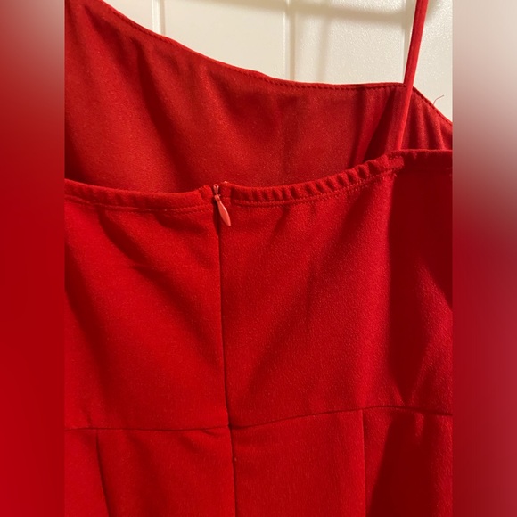 Princess Polly Red Midi Dress - Picture 7 of 9